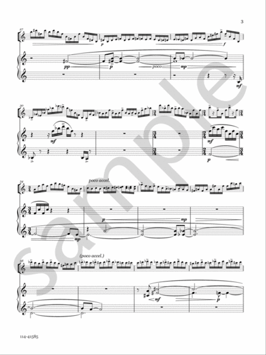 Violin Concerto Violin Concerto Chamber Music scores gallery preview page 5
