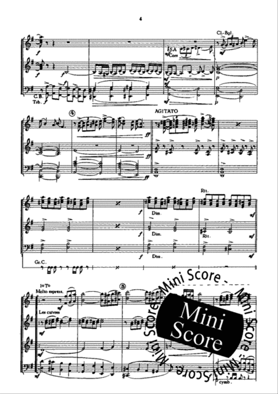 Prelude Dantesque Prelude Dantesque Concert Band scores gallery preview page 6