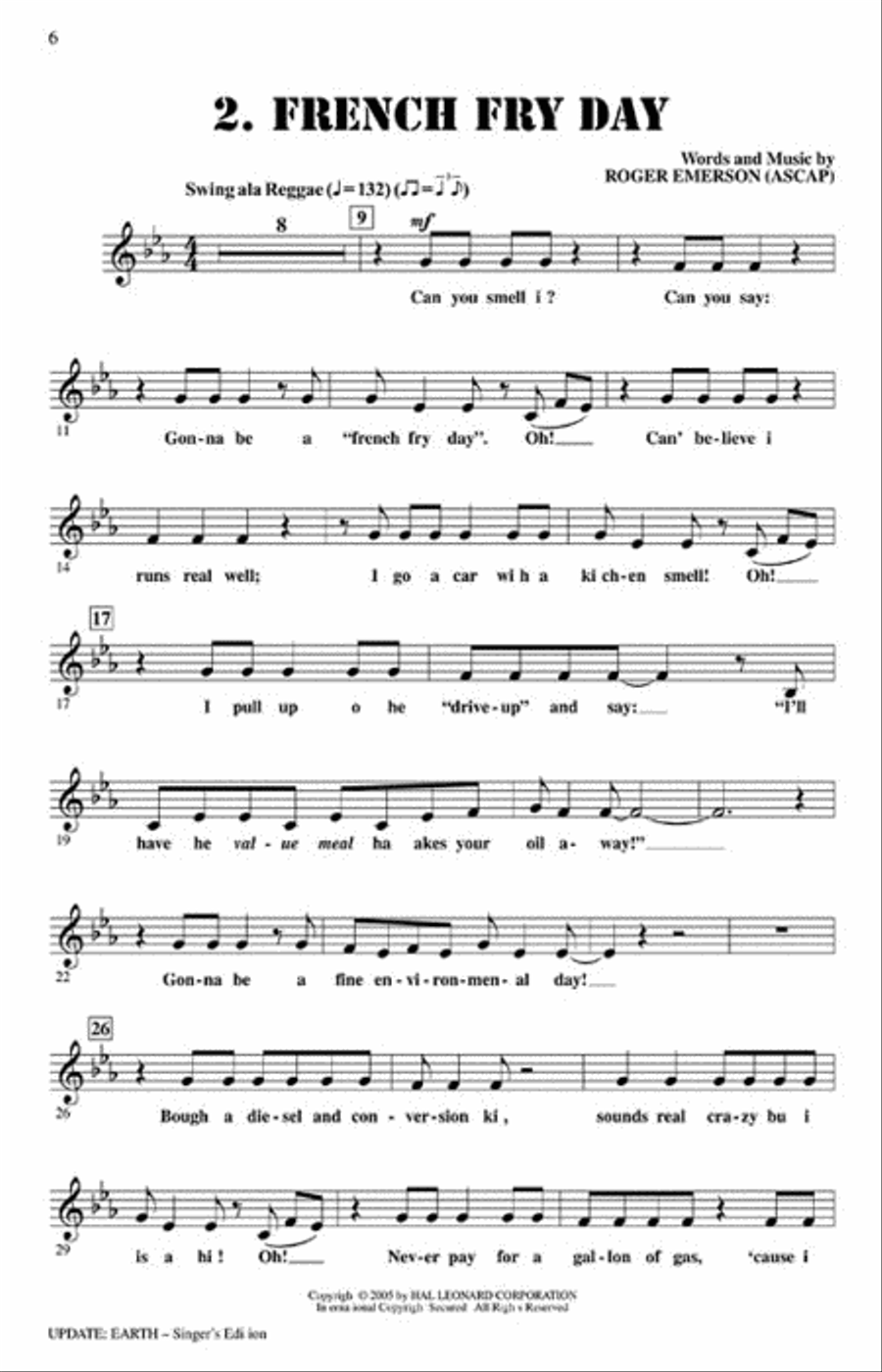 Update: Earth Update: Earth Choir scores gallery preview page 3