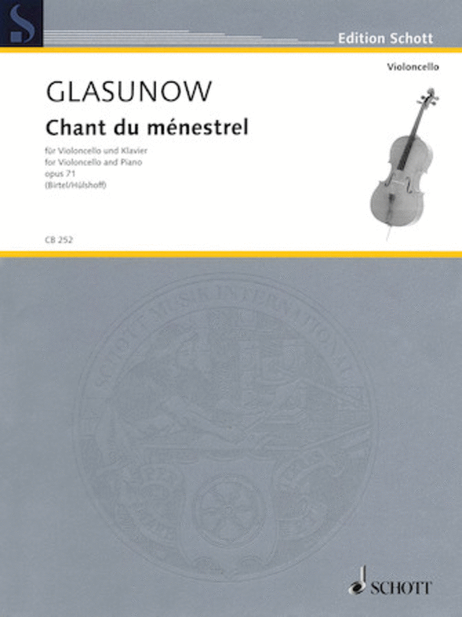 Alexander Glazunov - Chant du manestrel, Op. 71