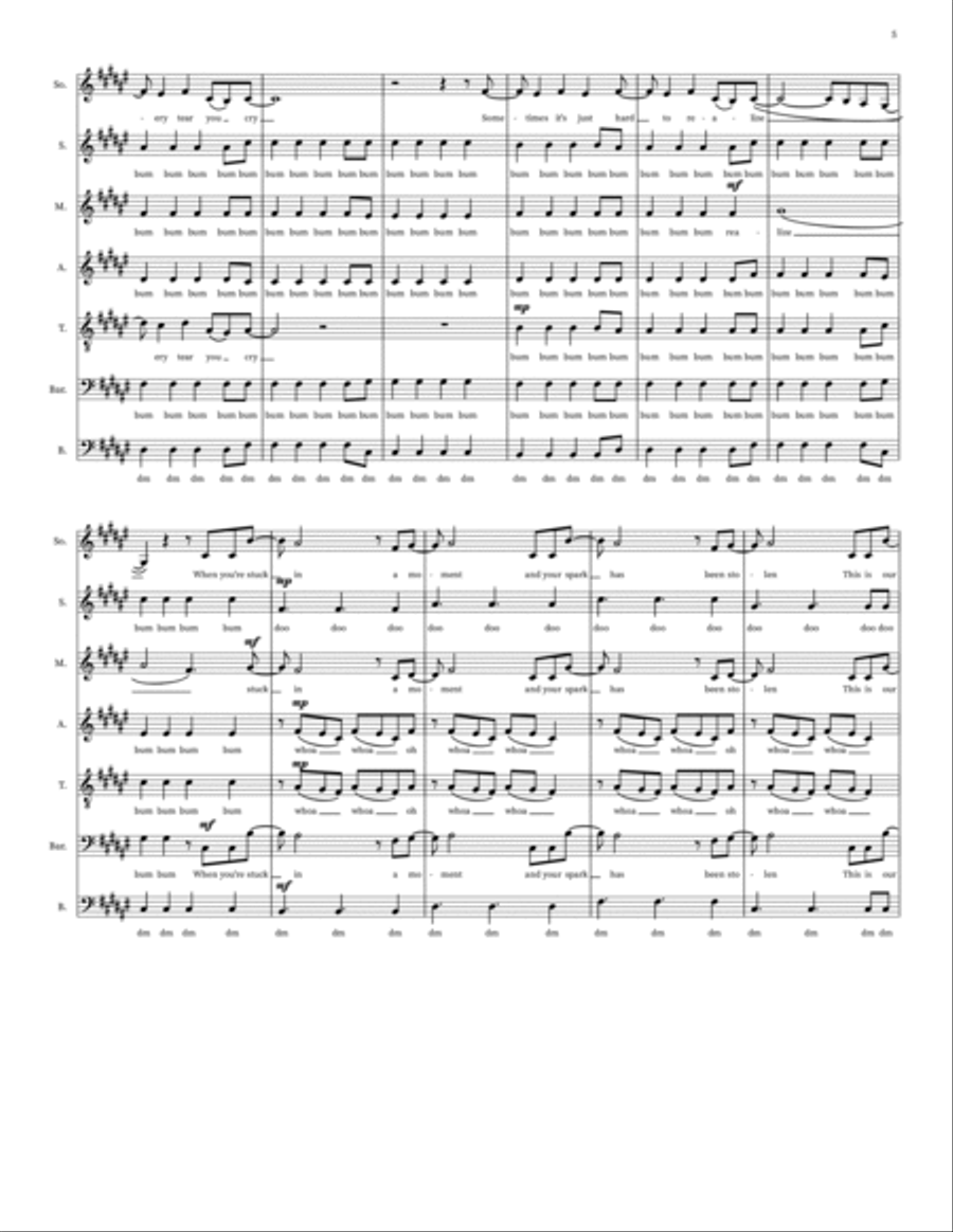 Fire N Gold Fire N Gold 4-Part scores gallery preview page 5