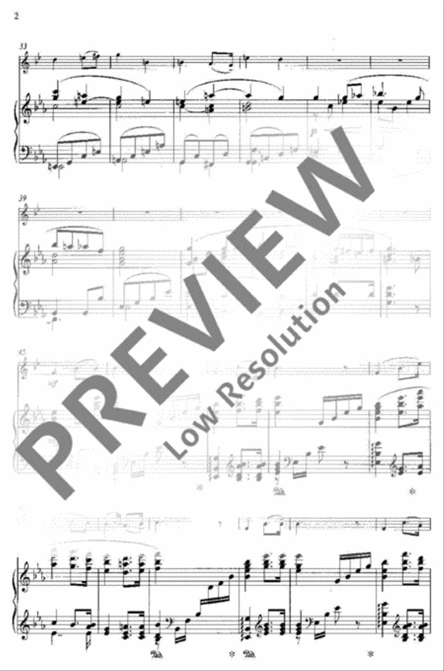 Treulich geführt Piano Accompaniment scores gallery preview page 3