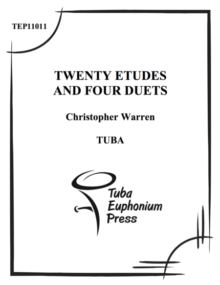 Twenty Etudes and Four Duets