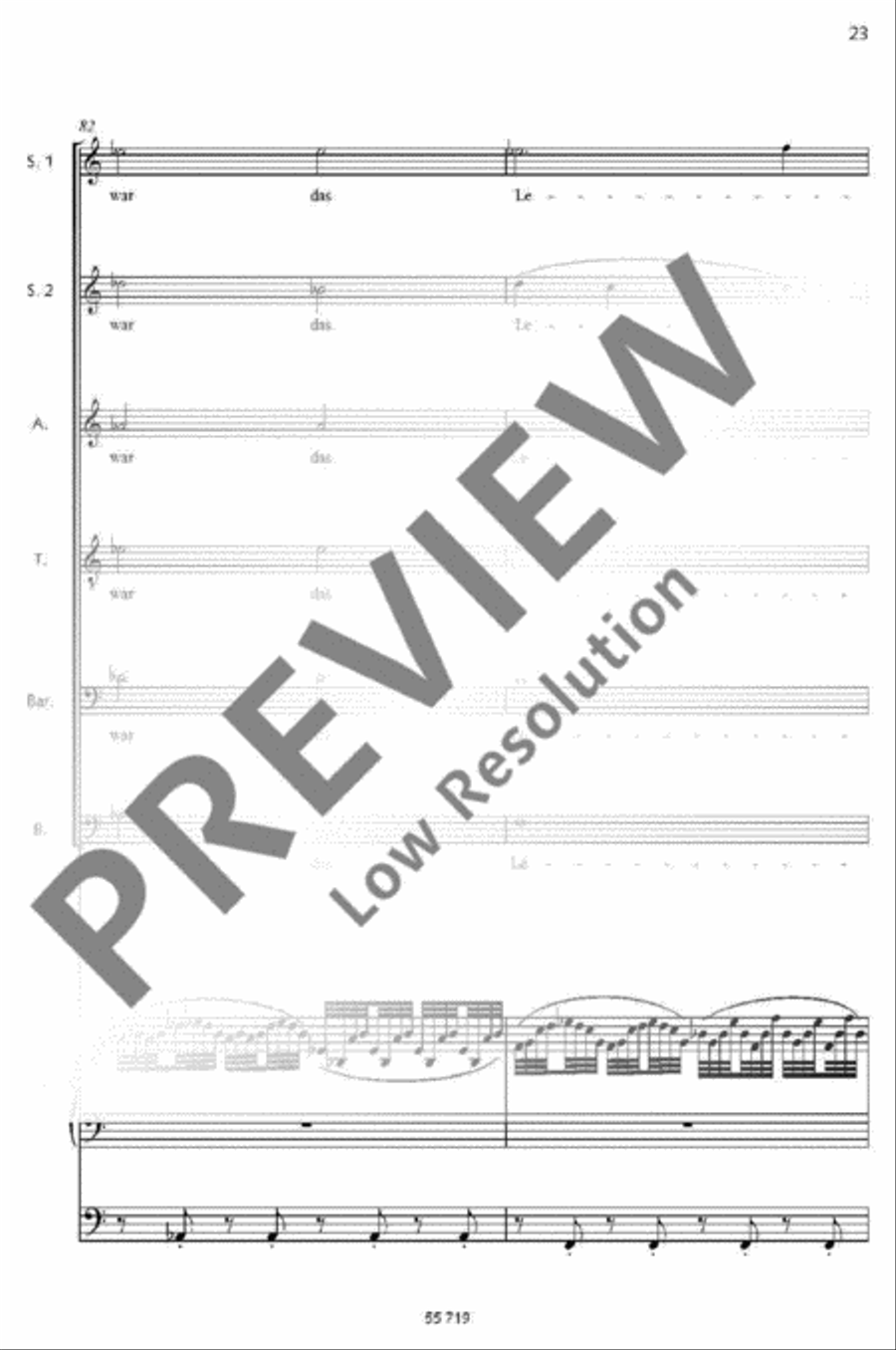 Am Anfang war das Wort Am Anfang war das Wort Children's Choir scores gallery preview page 21