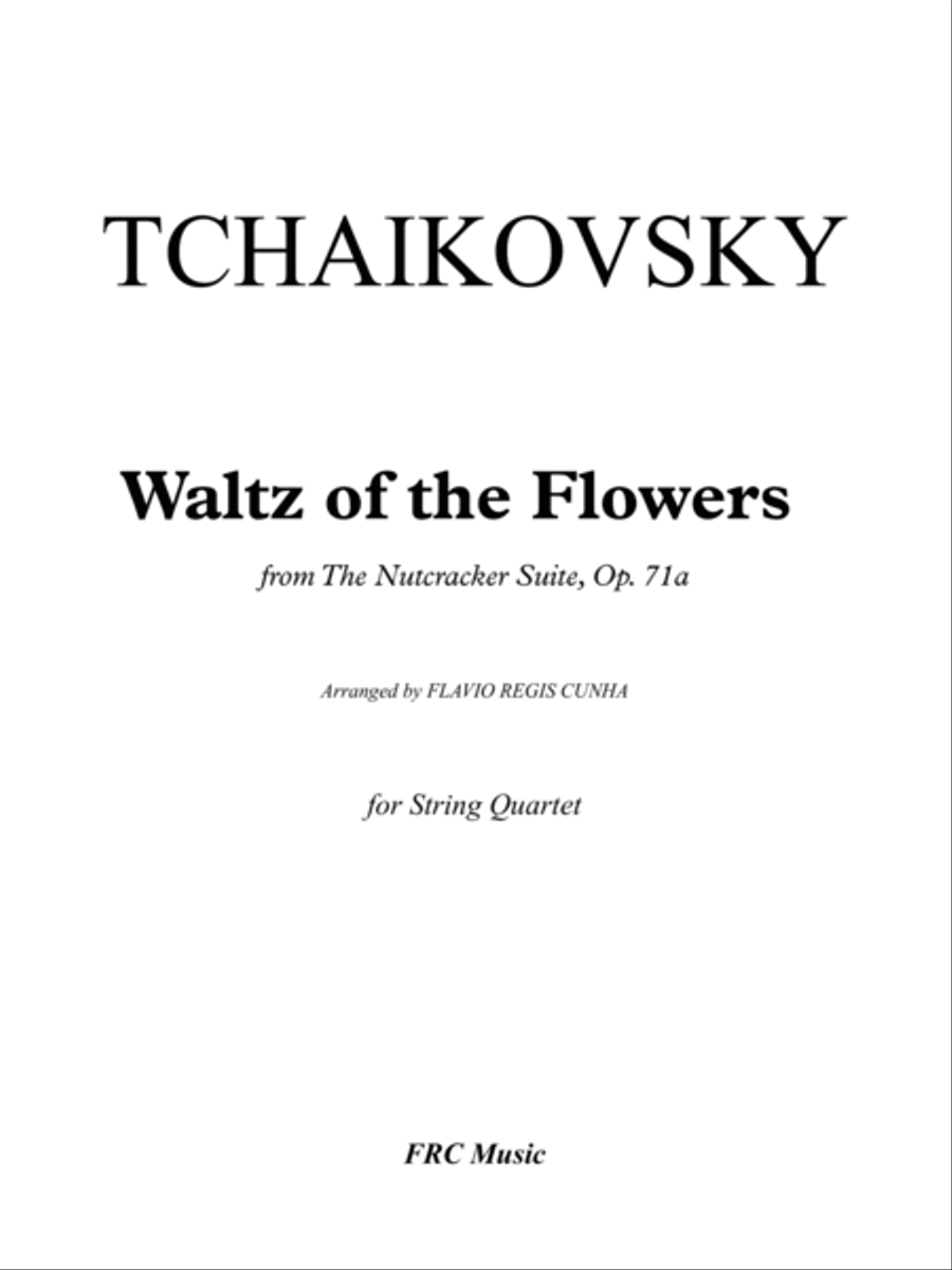 Waltz of the Flowers from The Nutcracker Suite, Op. 71a String Quartet scores gallery preview page 2