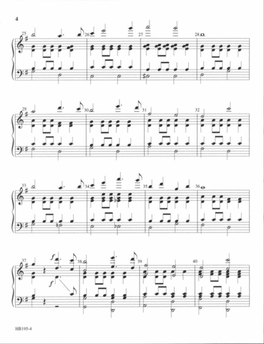 The Stars and Stripes Forever Handbell Choir scores gallery preview page 4