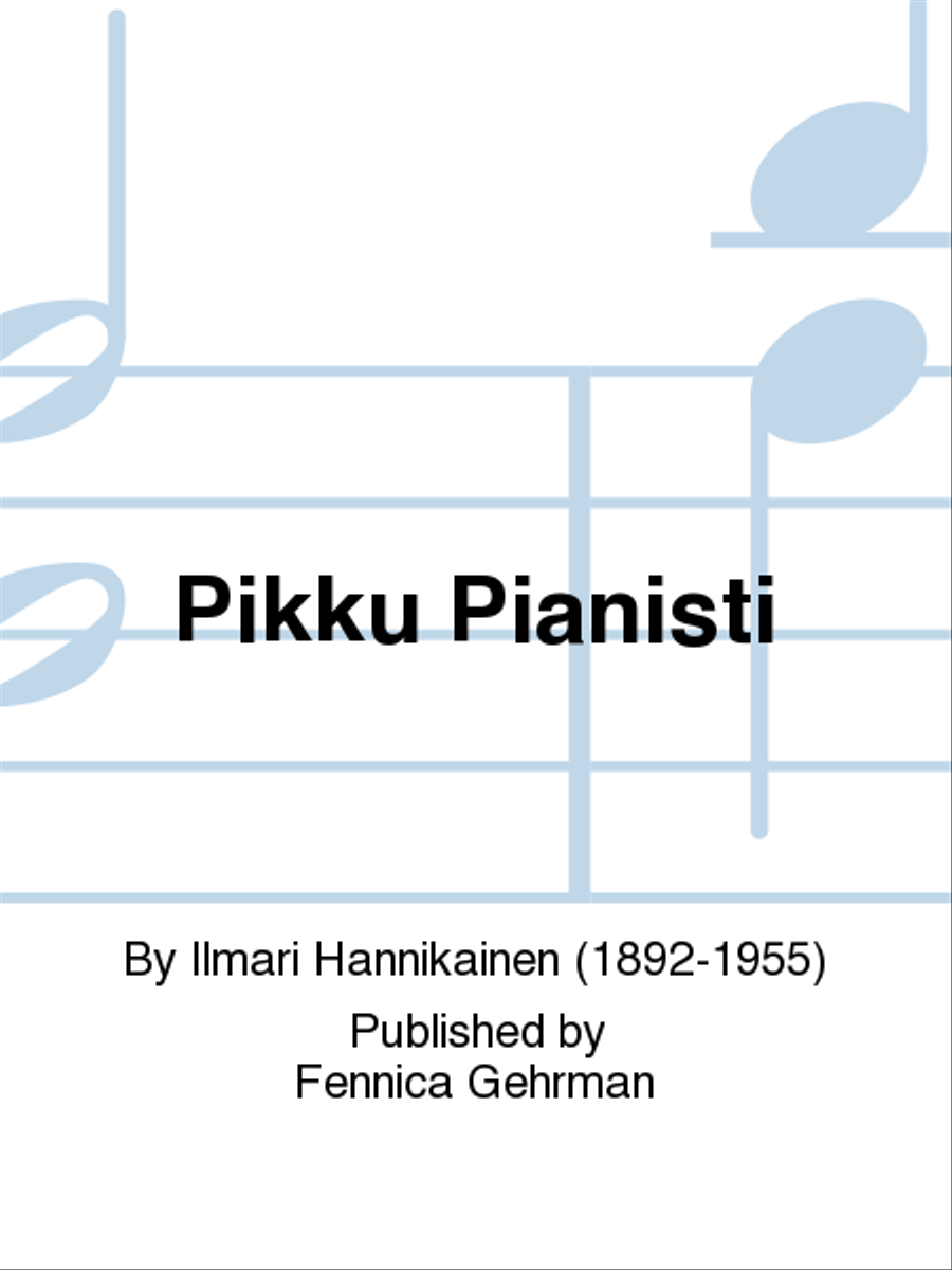 Pikku pianisti / Little Pianist Piano Solo scores gallery preview page 1
