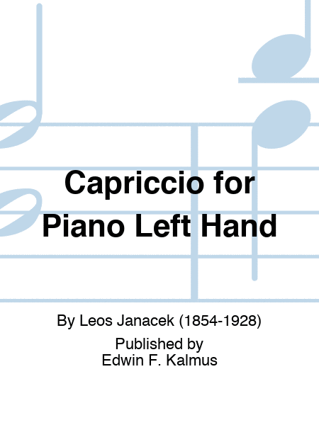Capriccio for Piano Left Hand