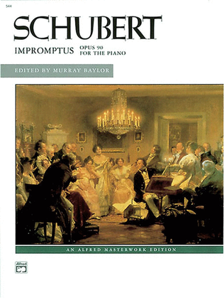 Book cover for Schubert -- Impromptus, Op. 90