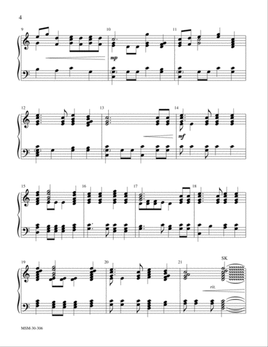There Is a Balm in Gilead Handbell Choir scores gallery preview page 3