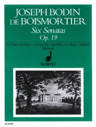 Book cover for Six Sonatas, Op. 19