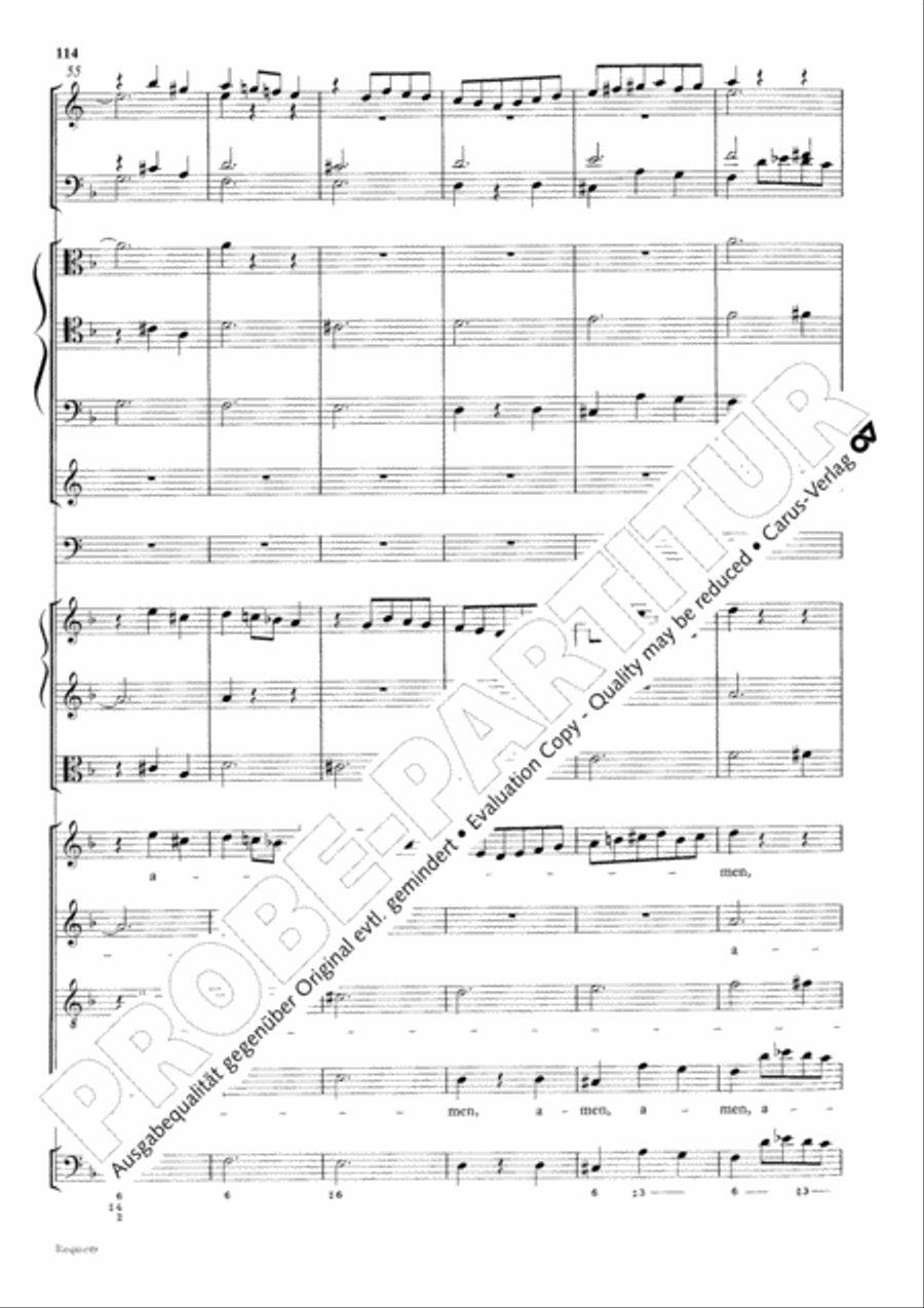 Requiem Requiem 4-Part scores gallery preview page 121
