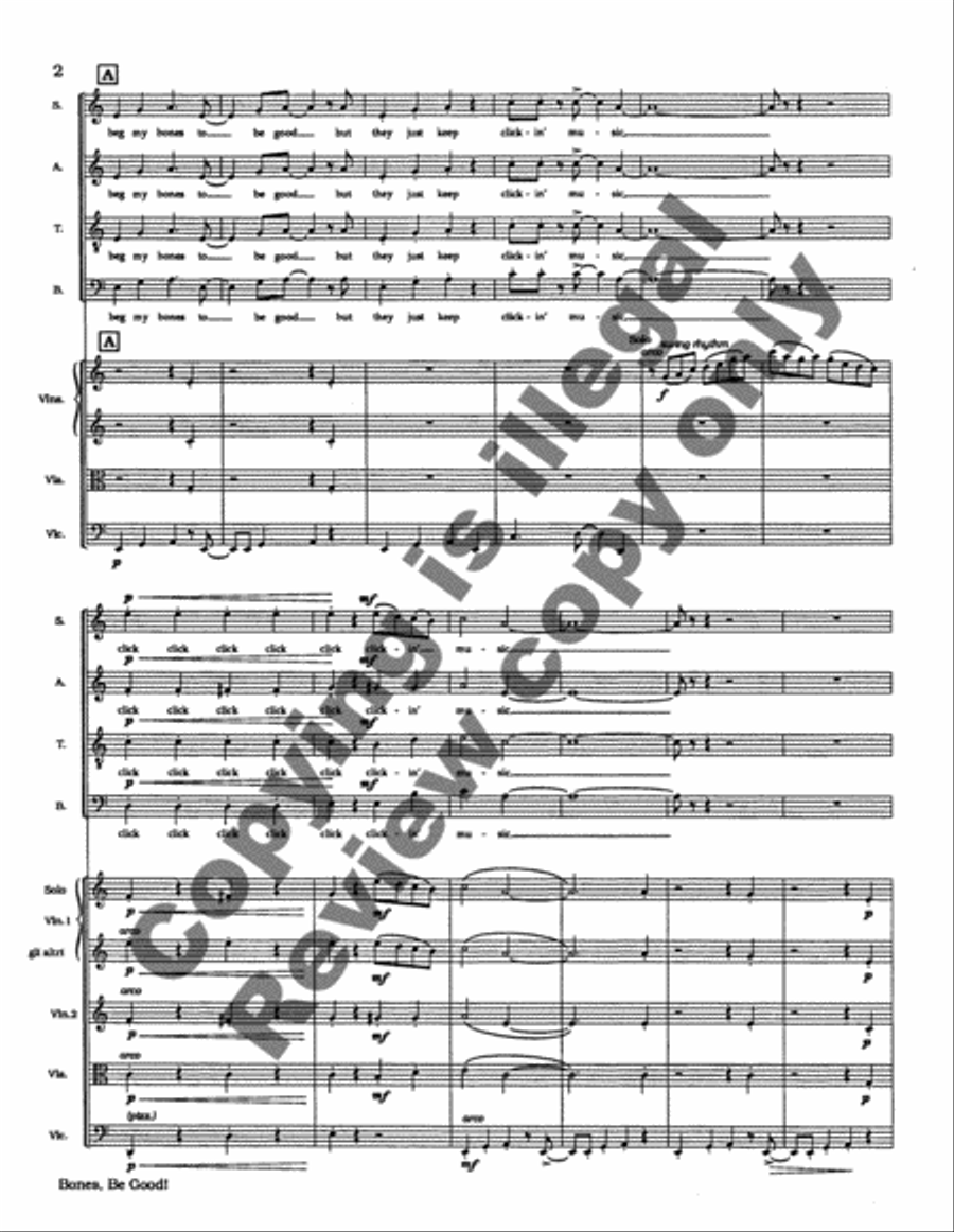 Dreams and Dances (Full Score) Choir scores gallery preview page 4