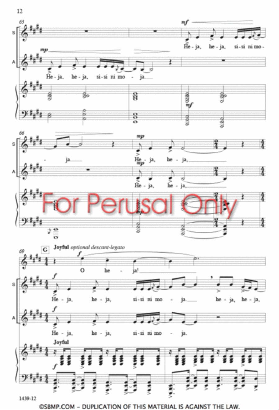 Sisi ni moja - SA Octavo Sisi ni moja - SA Octavo SA scores gallery preview page 11