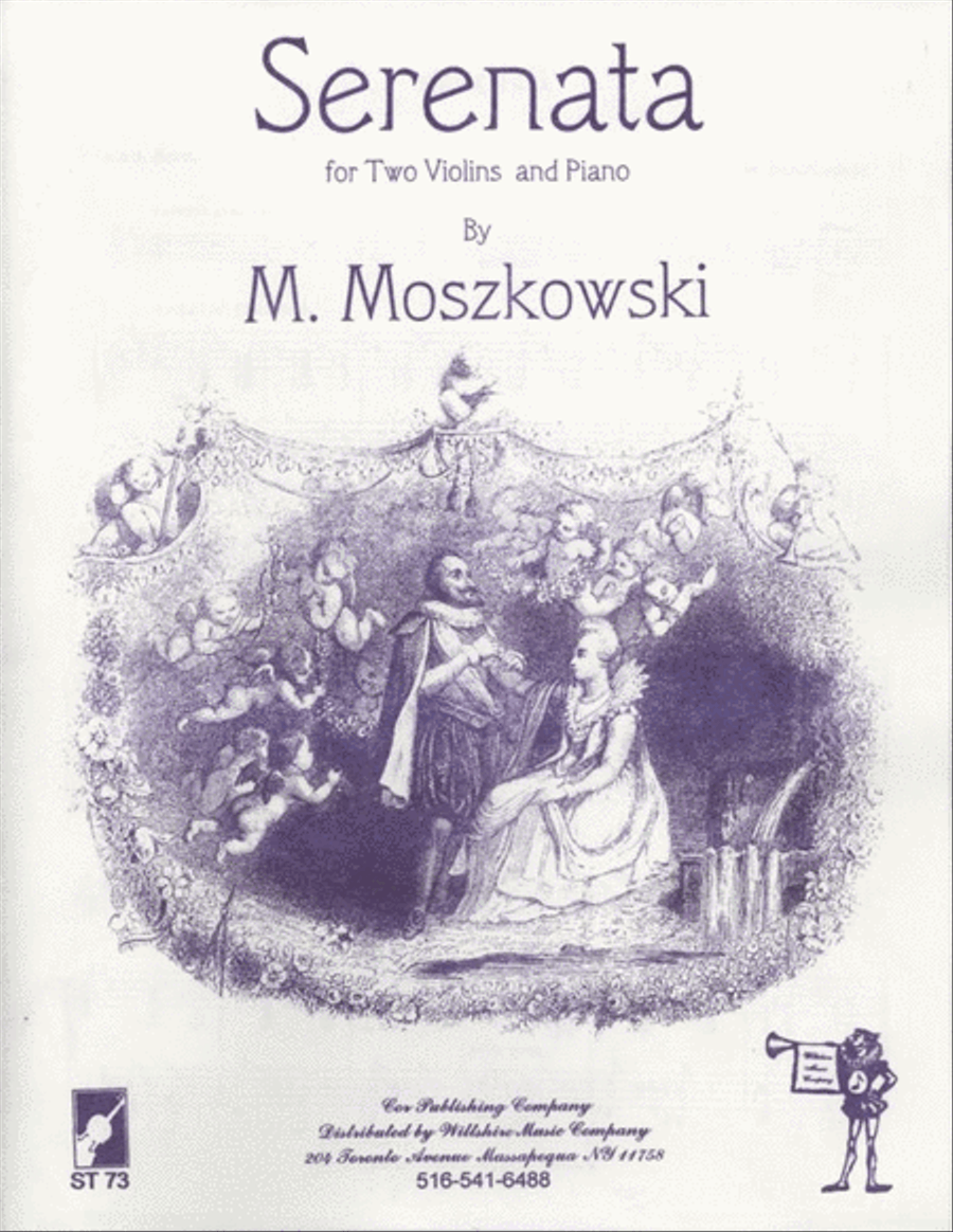 Serenata Violin scores gallery preview page 1