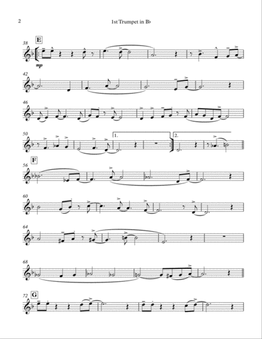Angel Eyes Brass Ensemble scores gallery preview page 2