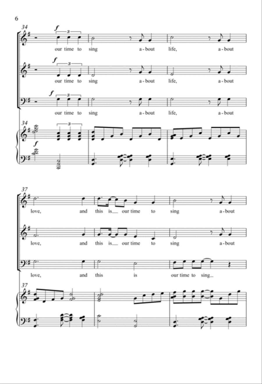 This is Our Time This is Our Time 3-Part scores gallery preview page 4