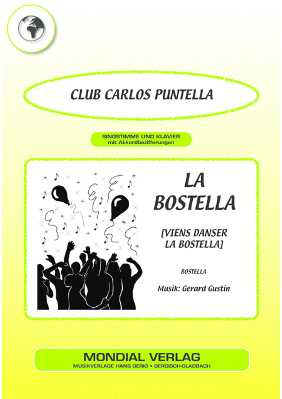 La Bostella [Viens danser La Bostella] Piano, Vocal, Guitar scores gallery preview page 1