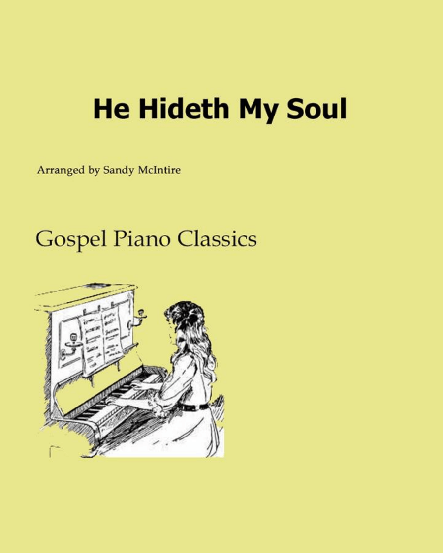 He Hideth My Soul Piano Solo scores gallery preview page 1