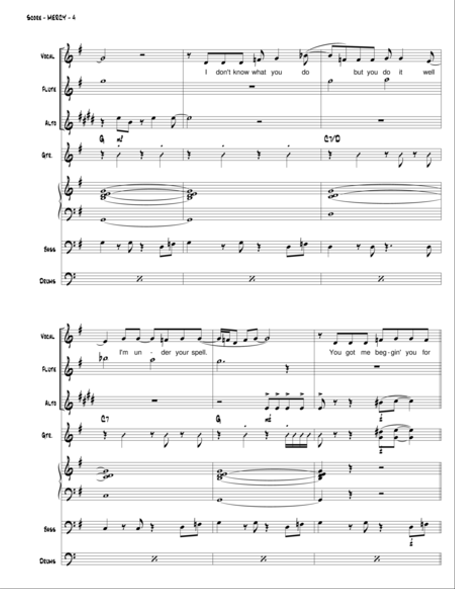 Mercy Jazz Ensemble scores gallery preview page 5