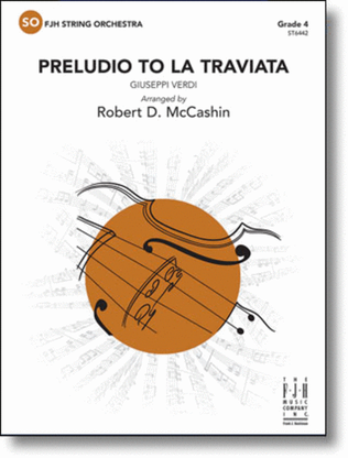 Book cover for Preludio to La Traviata