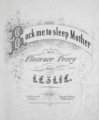 Book cover for Rock Me To Sleep Mother