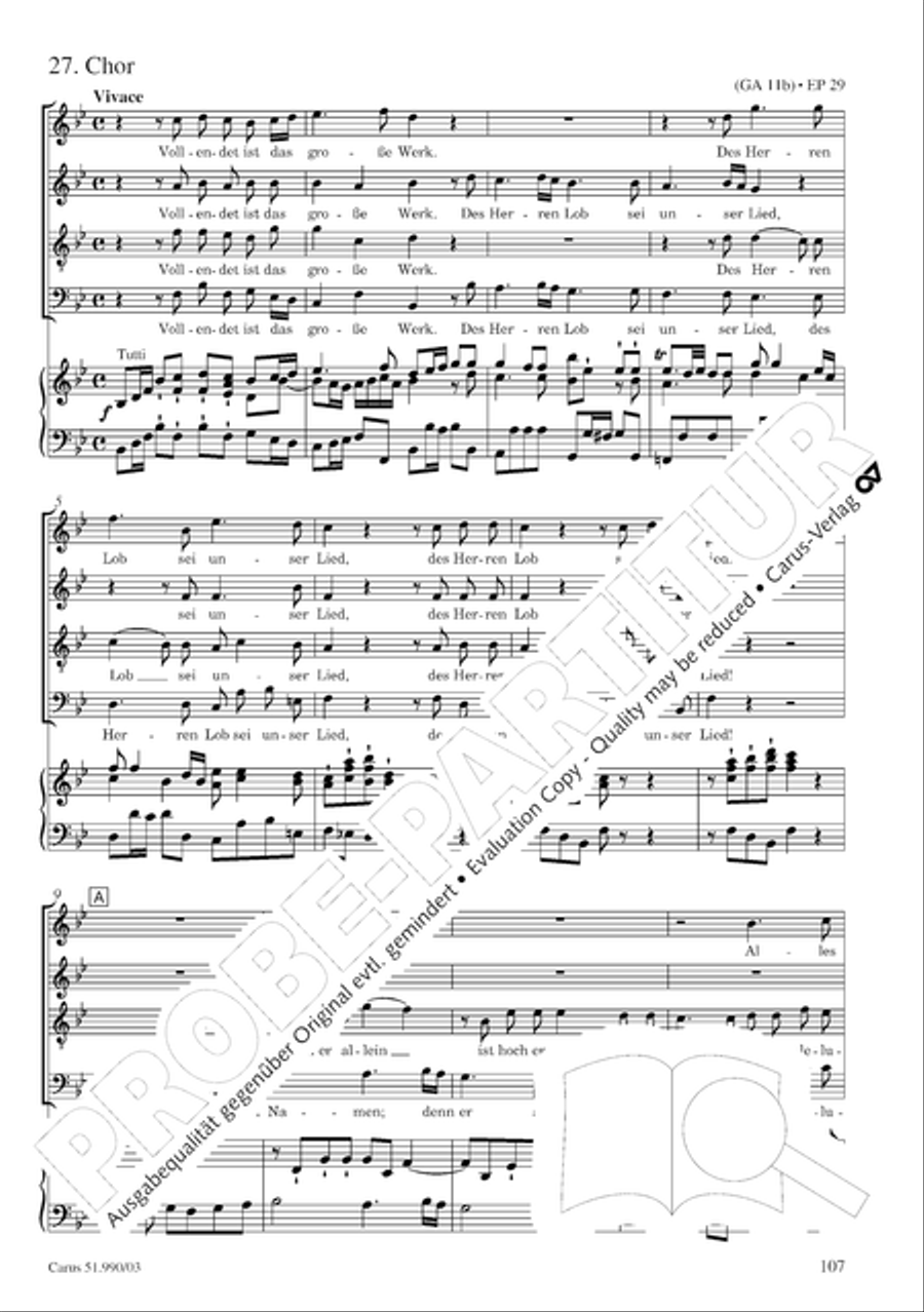 The Creation (Die Schopfung) The Creation (Die Schopfung) 4-Part scores gallery preview page 110