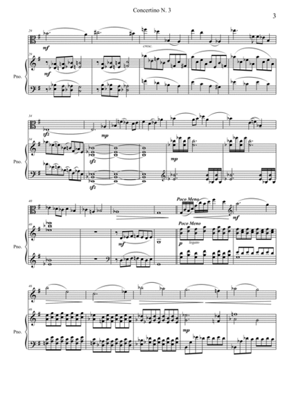 Viola Concertino N. 3