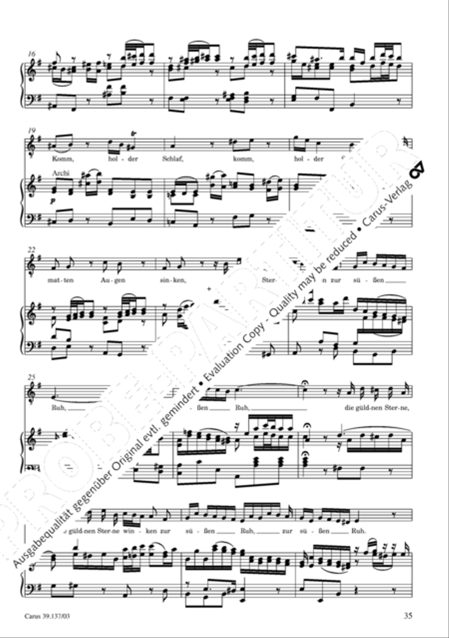 Die Tageszeiten 4-Part scores gallery preview page 36
