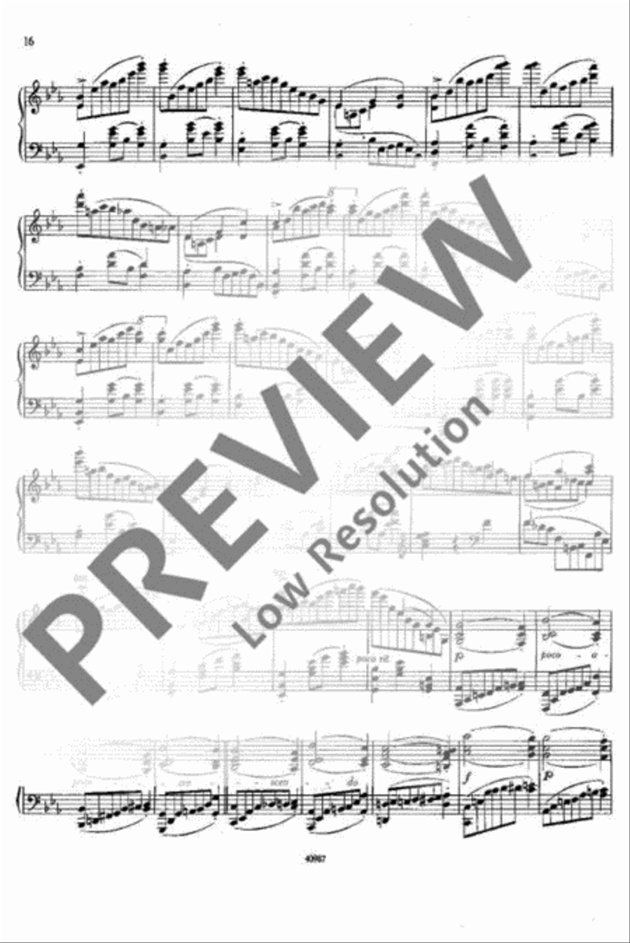 Arabesken Arabesken Piano Solo scores gallery preview page 17