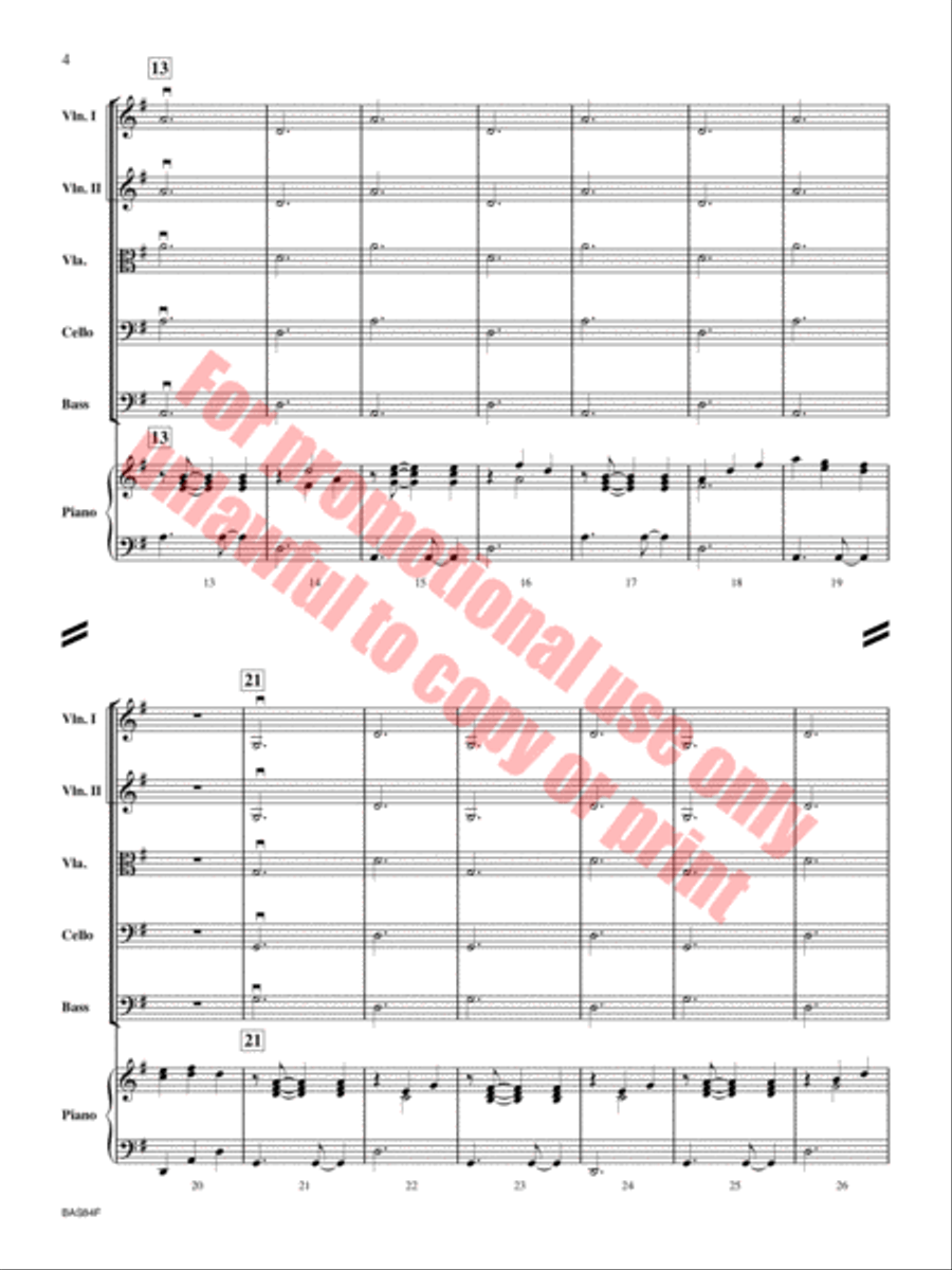 On a Swing String Orchestra scores gallery preview page 5