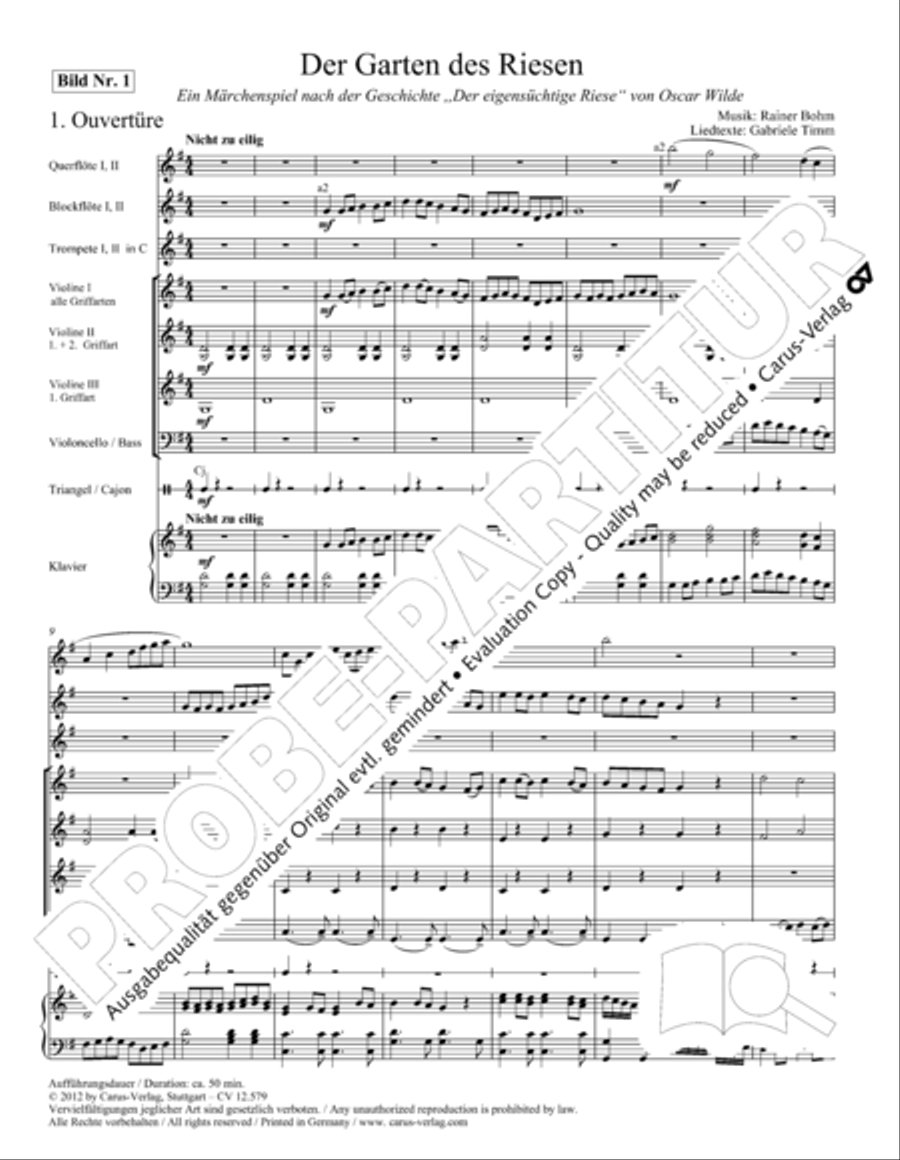 Der Garten des Riesen Children's Choir scores gallery preview page 6