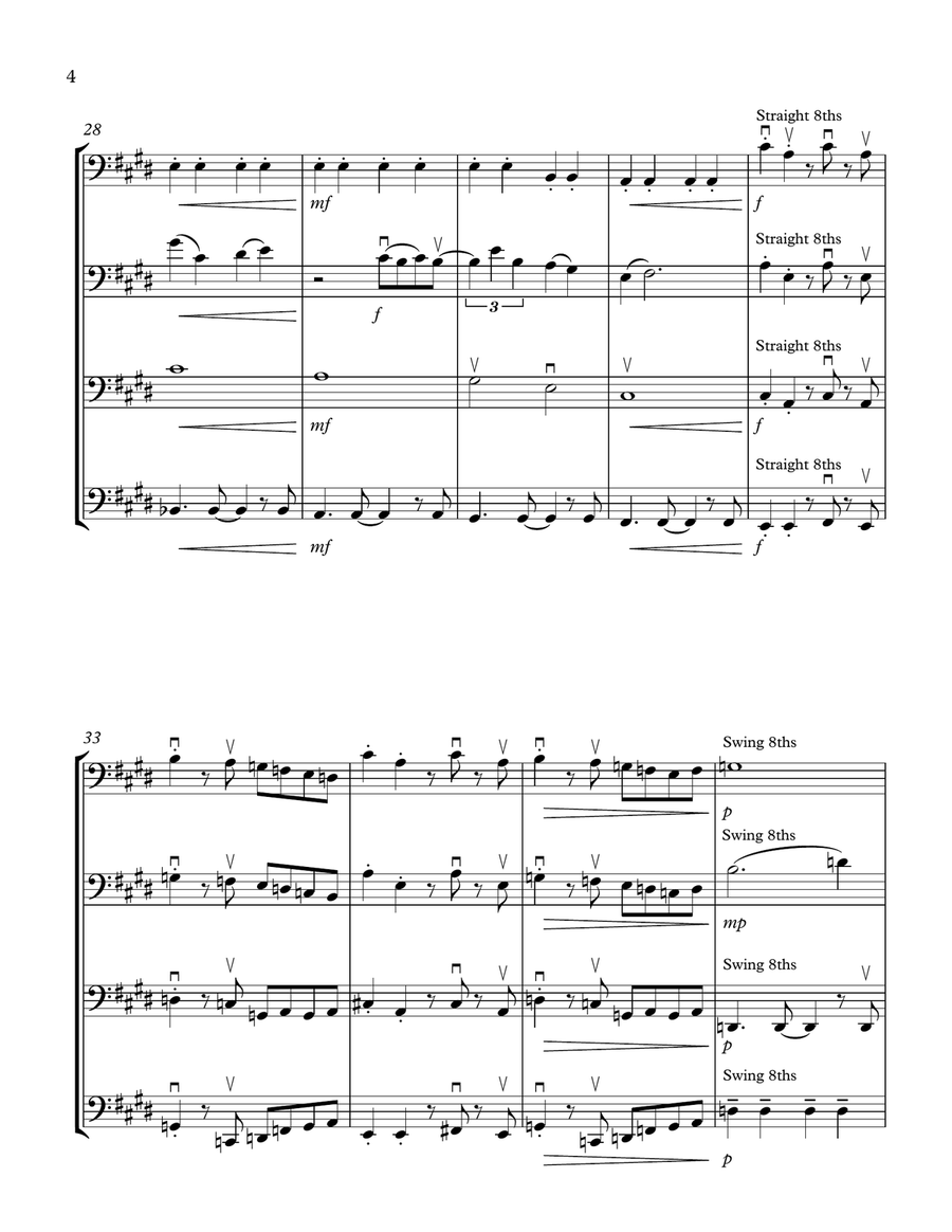 God Only Knows Cello scores gallery preview page 4