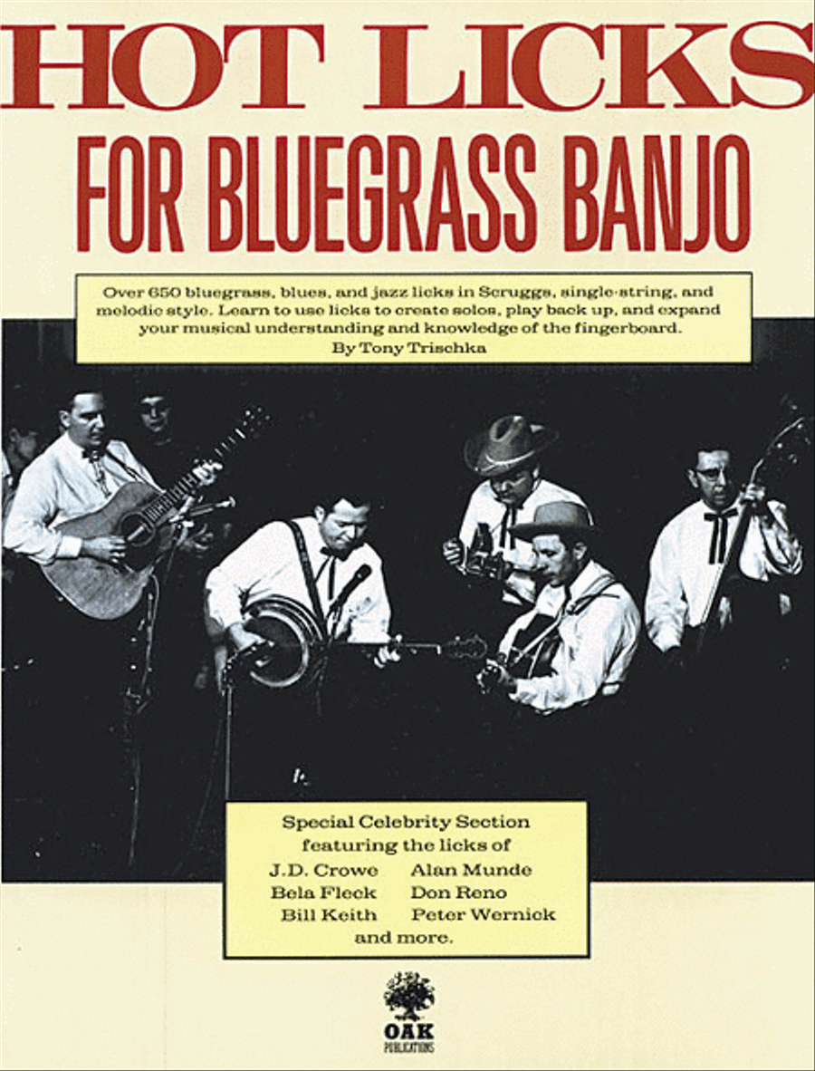 Hot Licks for Bluegrass Banjo Banjo scores gallery preview page 1