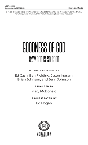 Goodness of God - Downloadable Orchestration