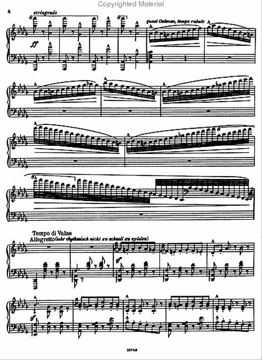 Soiree de Vienne, Op. 56 Piano Solo scores gallery preview page 3