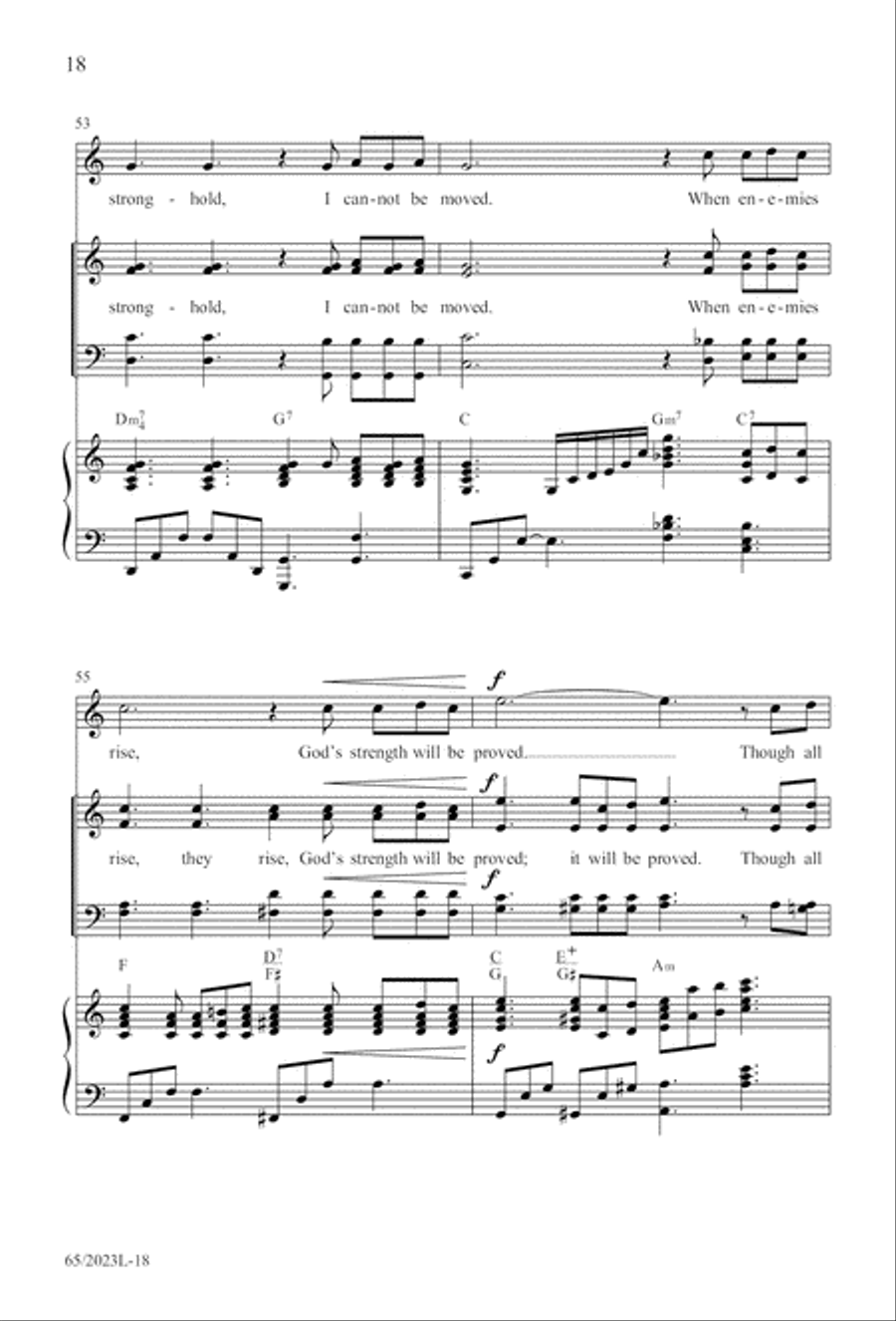 Child of Hope 4-Part scores gallery preview page 19