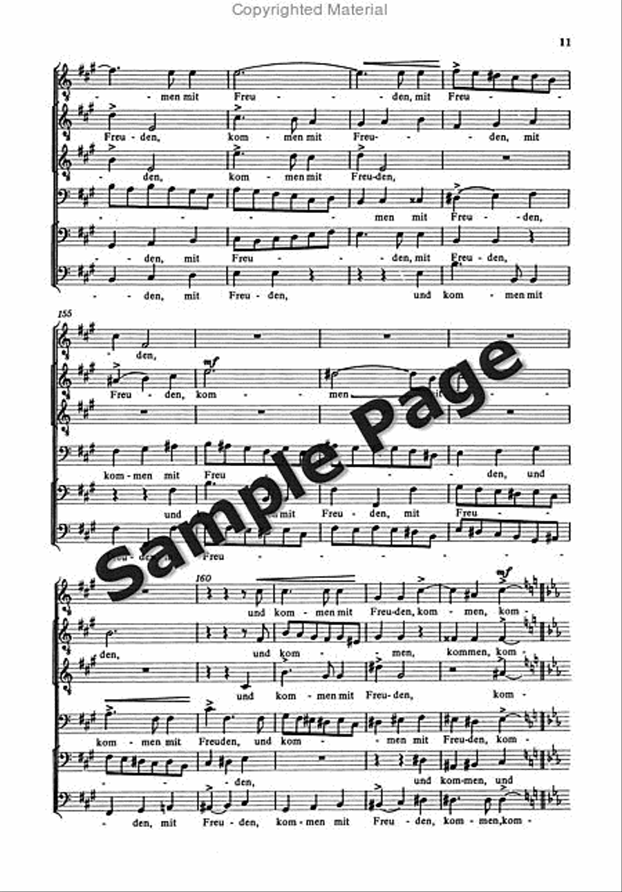 Psalm 126 Men's Choir scores gallery preview page 12