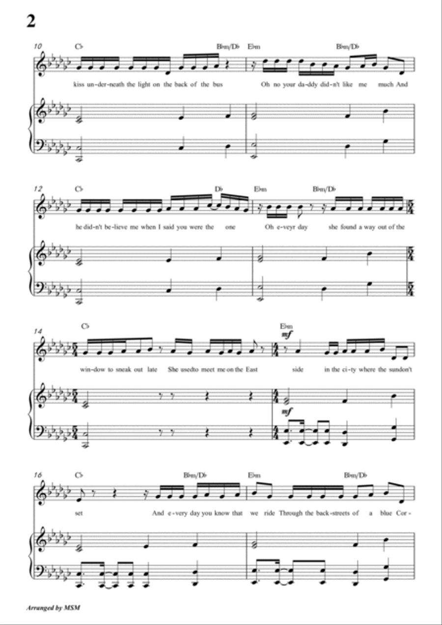 Fievel's Rivel Voice scores gallery preview page 4