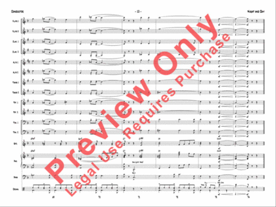 Night and Day Jazz Ensemble scores gallery preview page 13