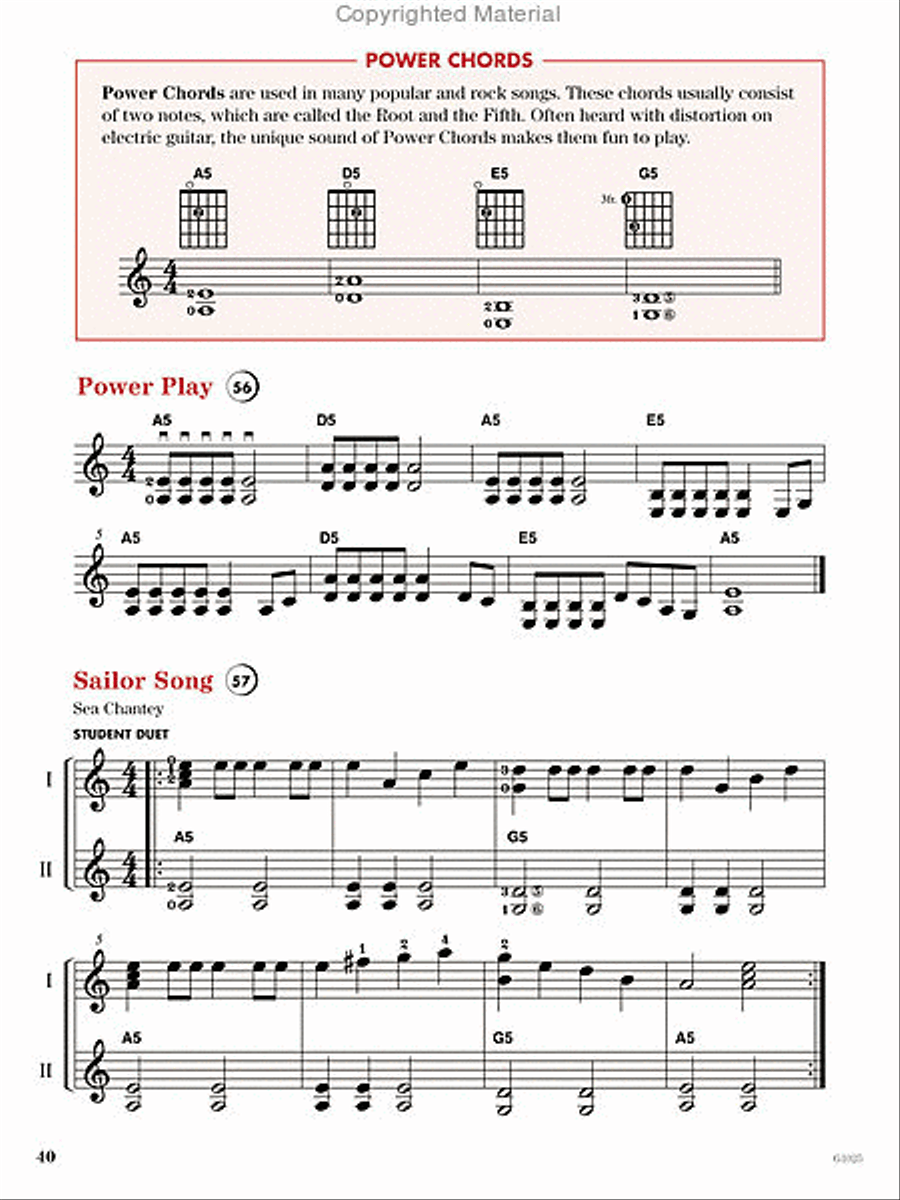 Everybody's Guitar Method, Book 1 Guitar scores gallery preview page 4