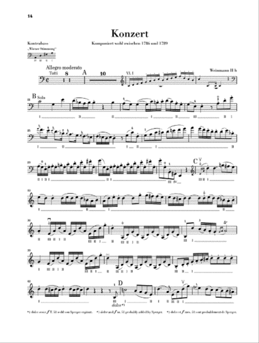 Double Bass Concerto Double Bass scores gallery preview page 5