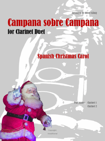 Campana sobre Campana for 2 Clarinets image number null