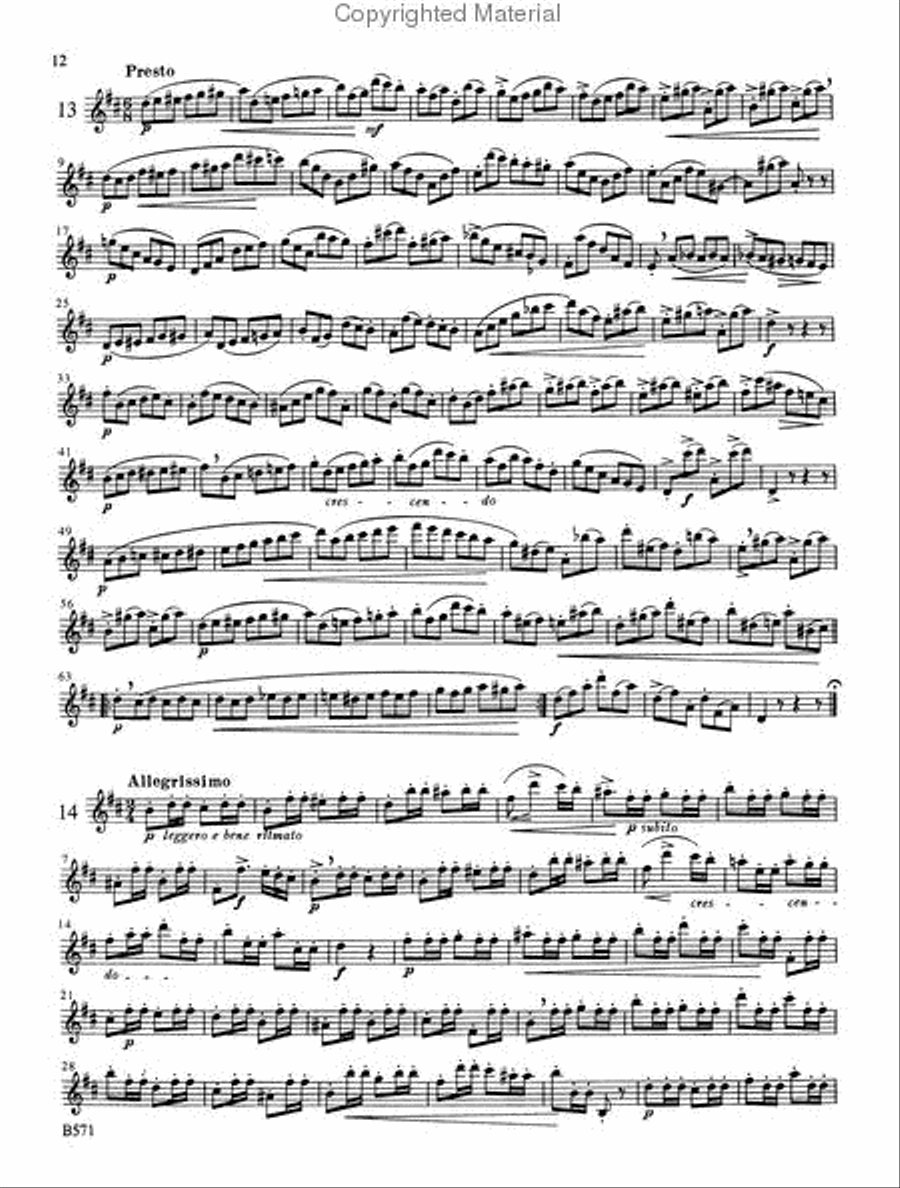18 Studies, Op. 12 Oboe scores gallery preview page 4