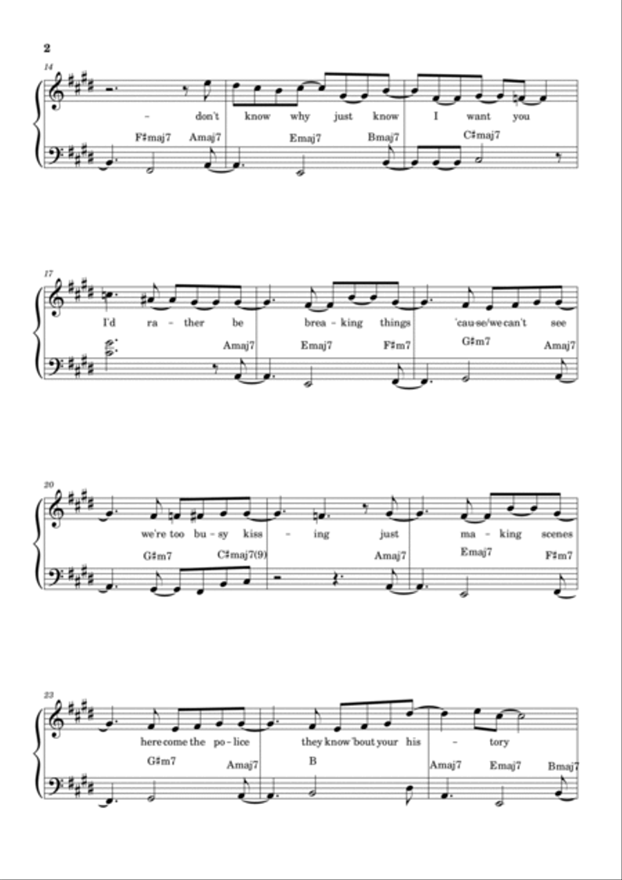 James Joint Easy Piano scores gallery preview page 2