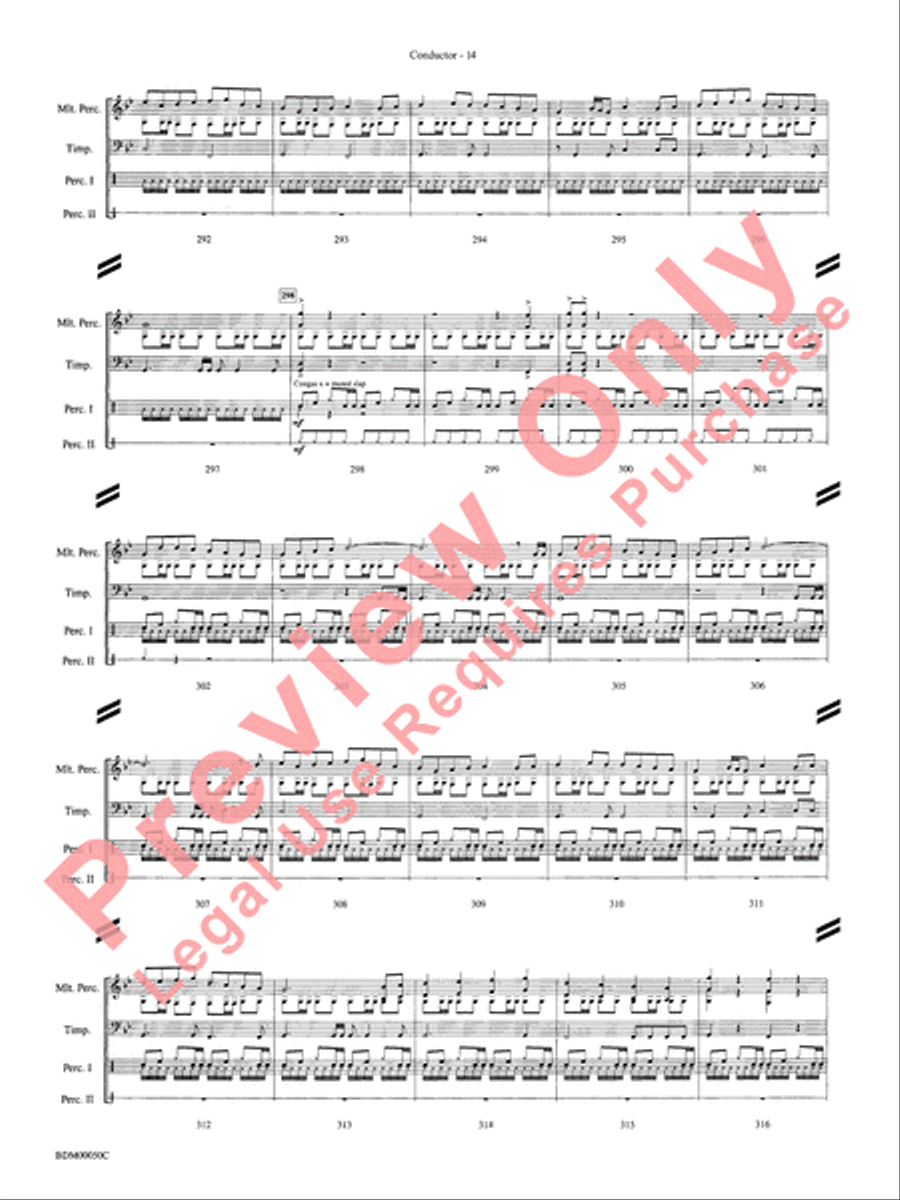 Christmas in the Round Christmas in the Round Concert Band scores gallery preview page 17