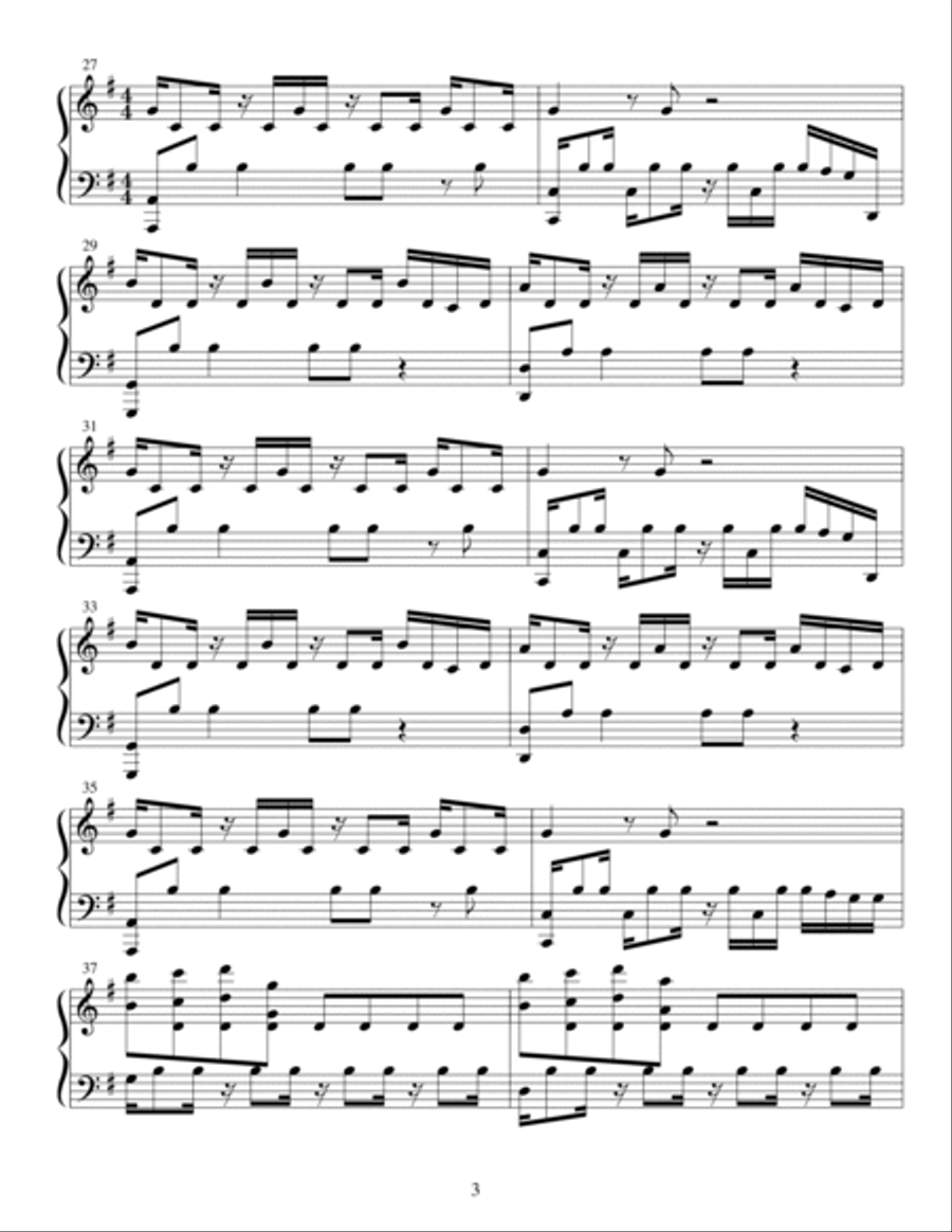 Make Room Make Room Piano, Vocal, Guitar scores gallery preview page 3