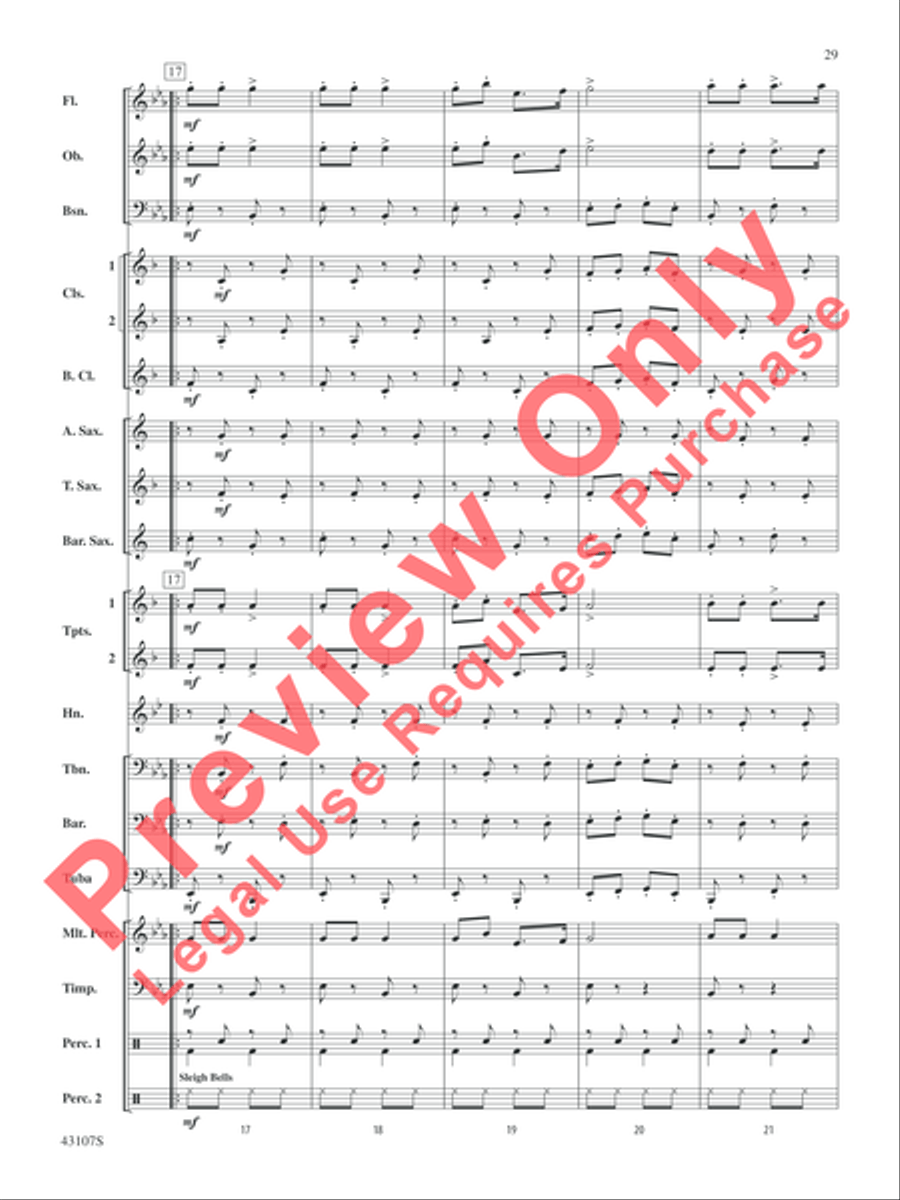 Happy Holidays---Vol. 2 Happy Holidays---Vol. 2 Concert Band scores gallery preview page 22
