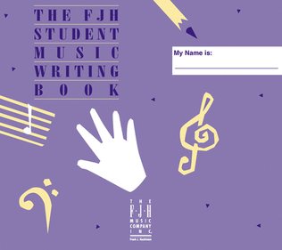 Book cover for Student Music Writing Book