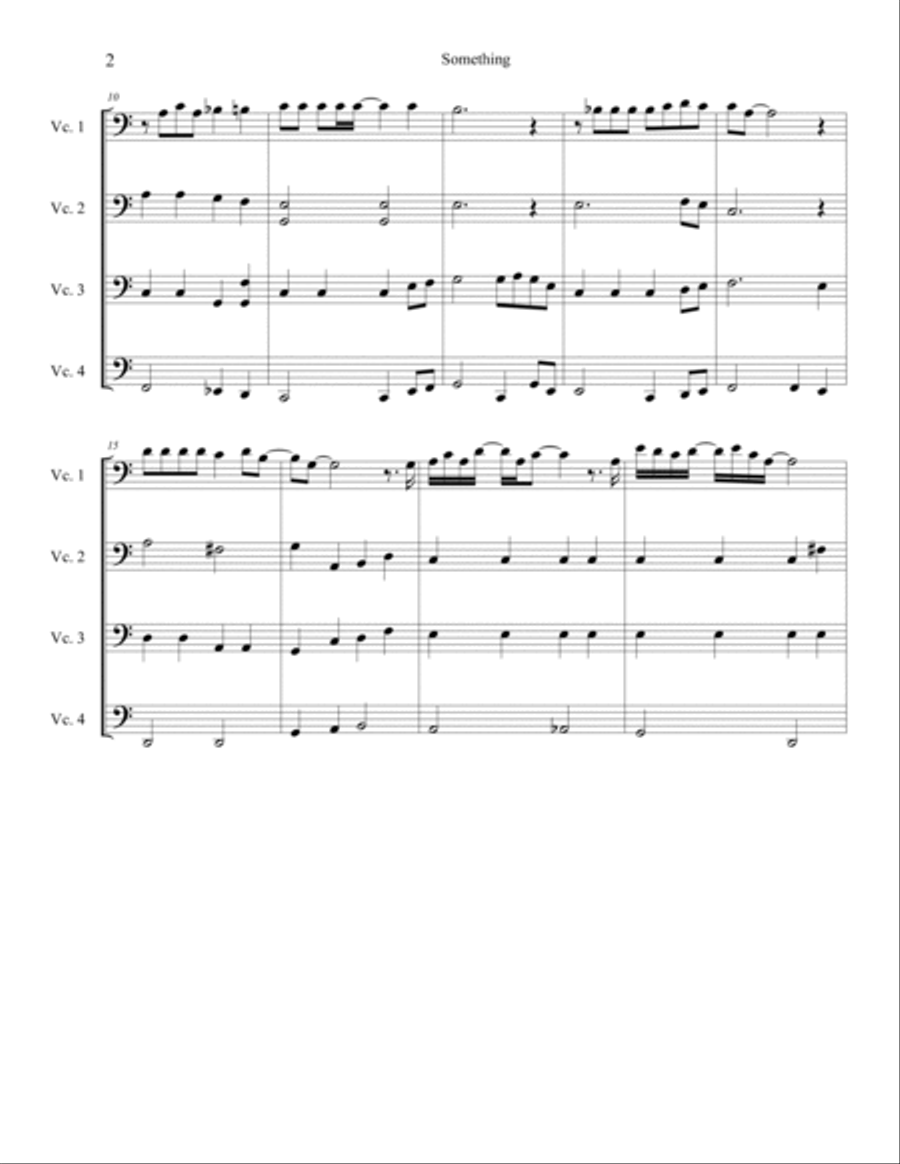 Something Cello scores gallery preview page 3